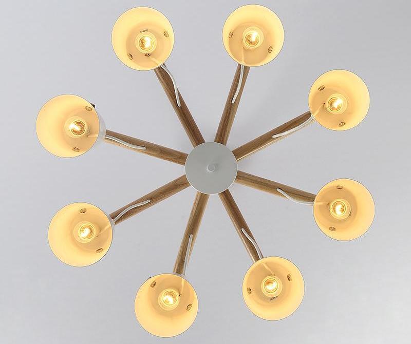 Modern Nordic Pendant Chandelier — Multi-Arm Dining Room Chandelier