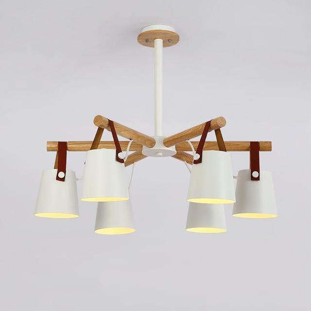 Modern Nordic Pendant Chandelier — Multi-Arm Dining Room Chandelier