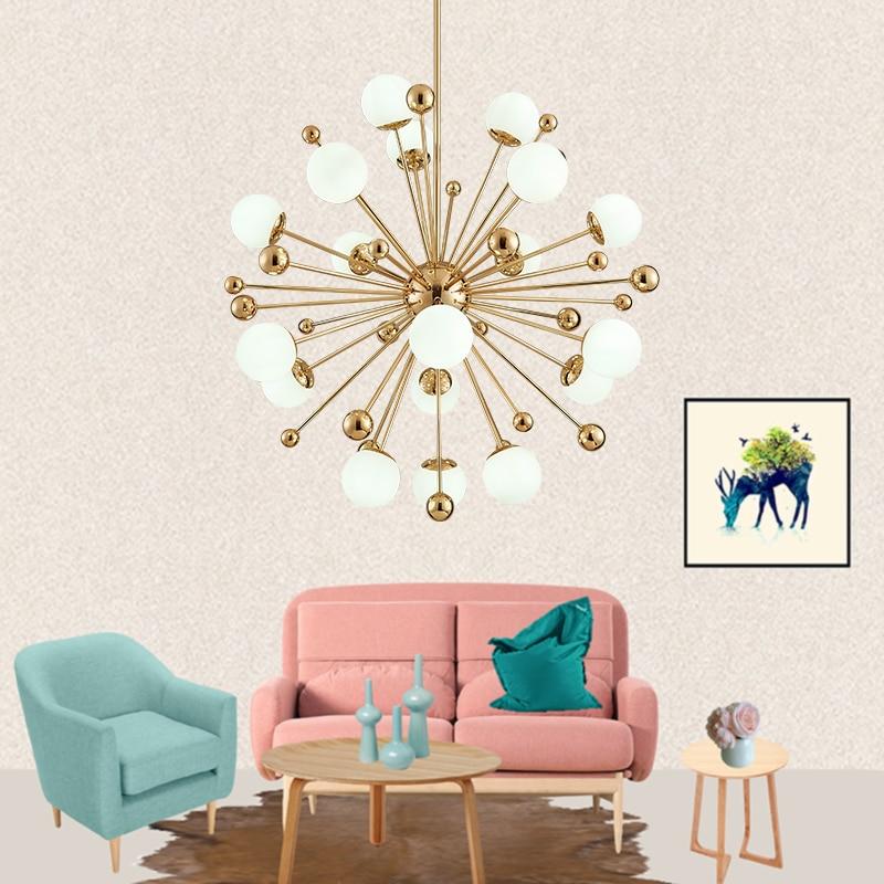 Ari Art Deco Chandelier — Geometric Statement Ceiling Light for Dining Room