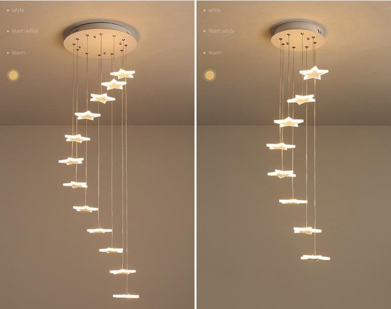 Starlight Chandelier — Multi-Arm Statement Chandelier for Dining Room & Living Room