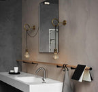 Avita Nordic Wall Light — Minimalist Ring Bulb Holder Wall Sconce