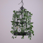Emory Pendant Light — Industrial Cage Hanging Lamp for Kitchen Island & Dining Room