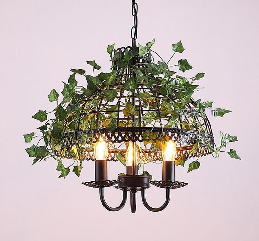 Emory Pendant Light — Industrial Cage Hanging Lamp for Kitchen Island & Dining Room