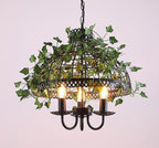 Emory Pendant Light — Industrial Cage Hanging Lamp for Kitchen Island & Dining Room